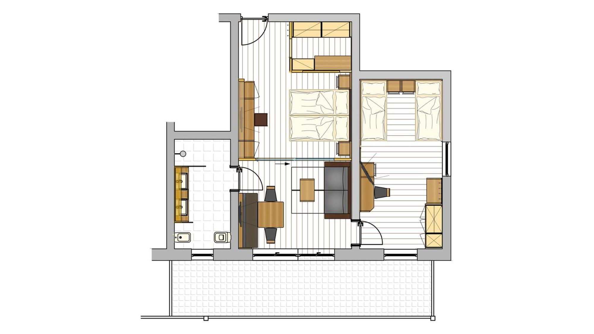 Hotel Saltauserhof Kamer foto
